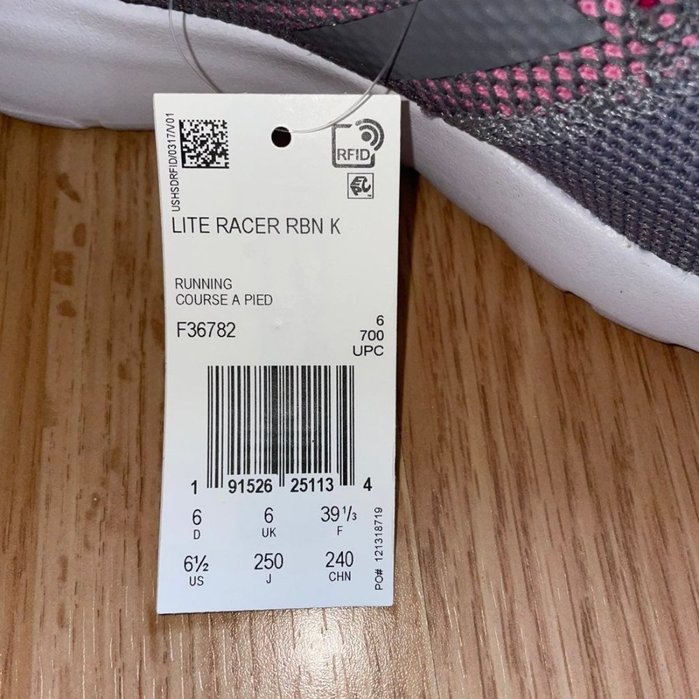 Adidas Lite Racer RBN NWT - Picture 5 of 6